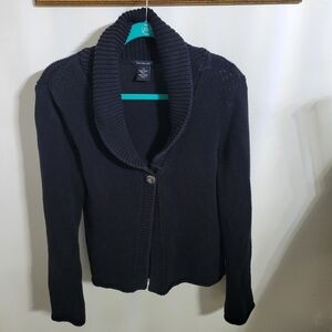 Calvin Klein Jeans Embellished Butto  Knit Cardigan, Size L